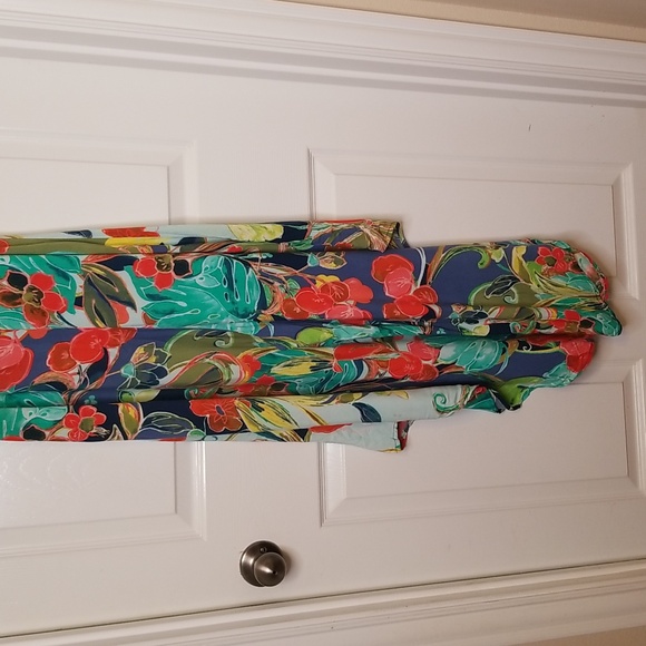 Ivy Street Multicolored Sleeveless Spaghetti Strap Jumpsuit - Picture 12 of 16